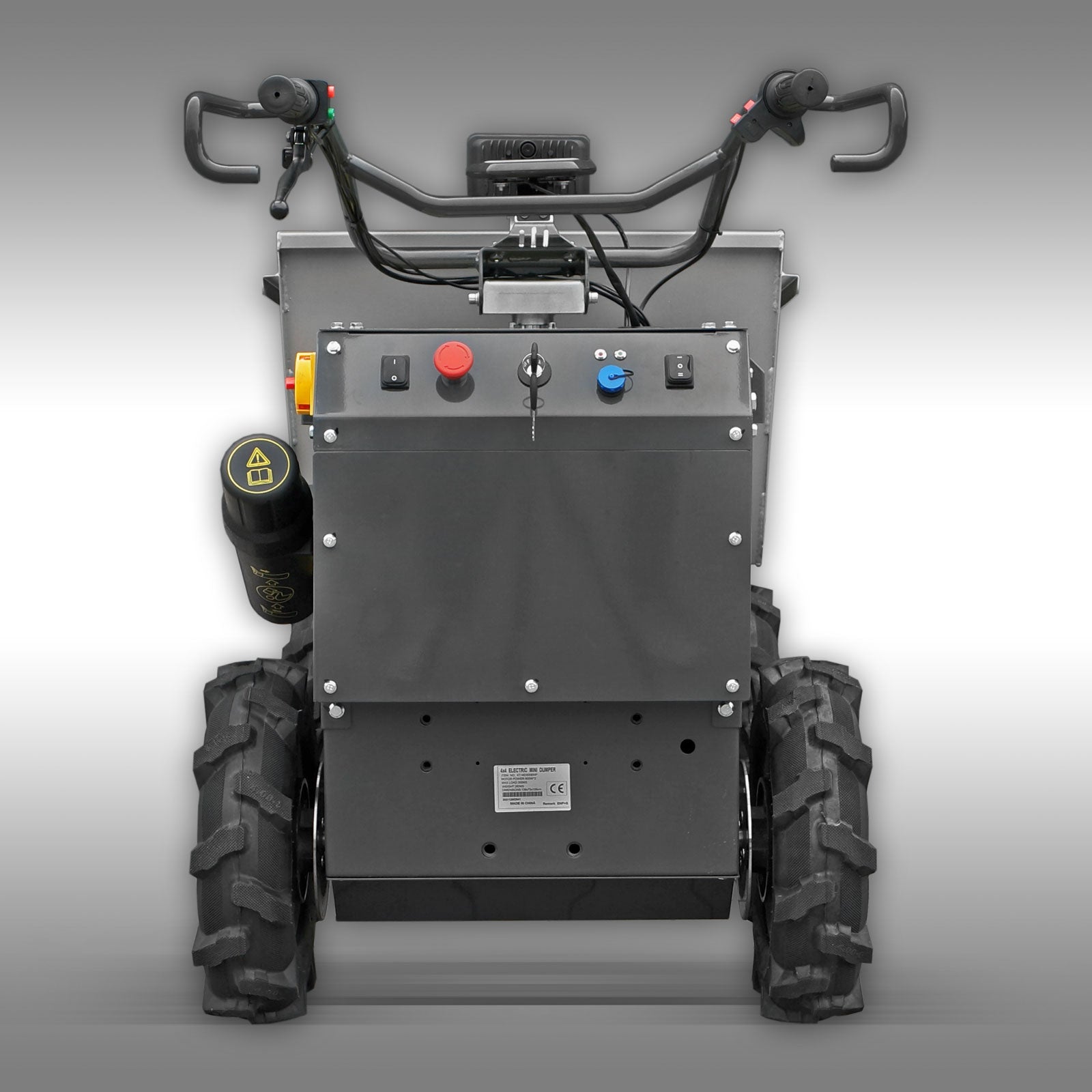 Motorschubkarre Jansen MSK-800X, 800W Elektromotor, 4x4, ALLRADANTRIEB