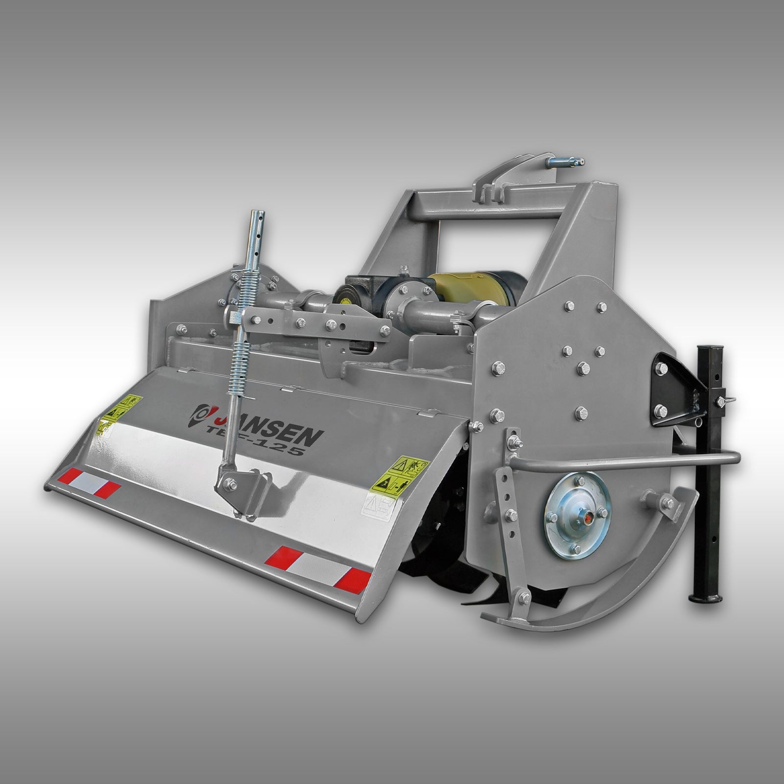 Traktorfräse Jansen TBF-125, Bodenfräse, Heckfräse, Ackerfräse, 1,25 m