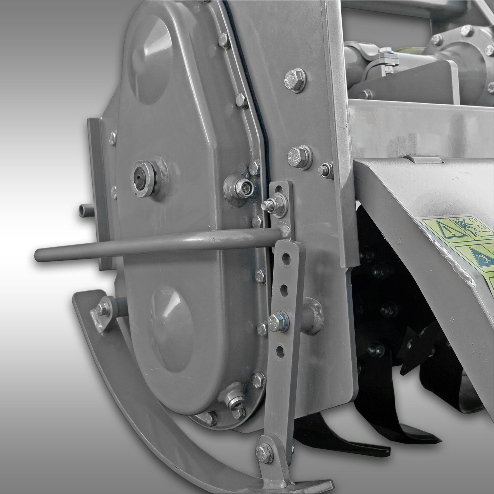 Traktorfräse Jansen TBF-125, Bodenfräse, Heckfräse, Ackerfräse, 1,25 m