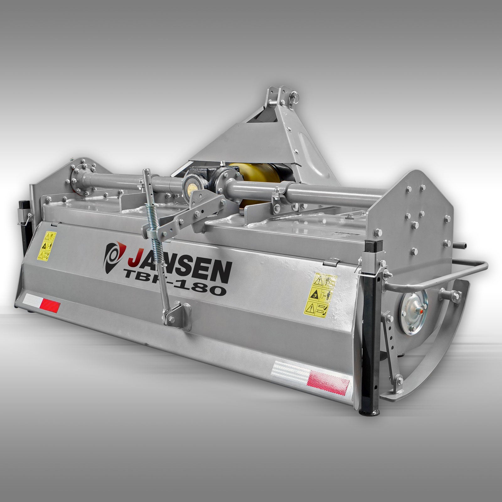 Traktorfräse Jansen TBF-180, Bodenfräse, Heckfräse, Ackerfräse, 1,80 m