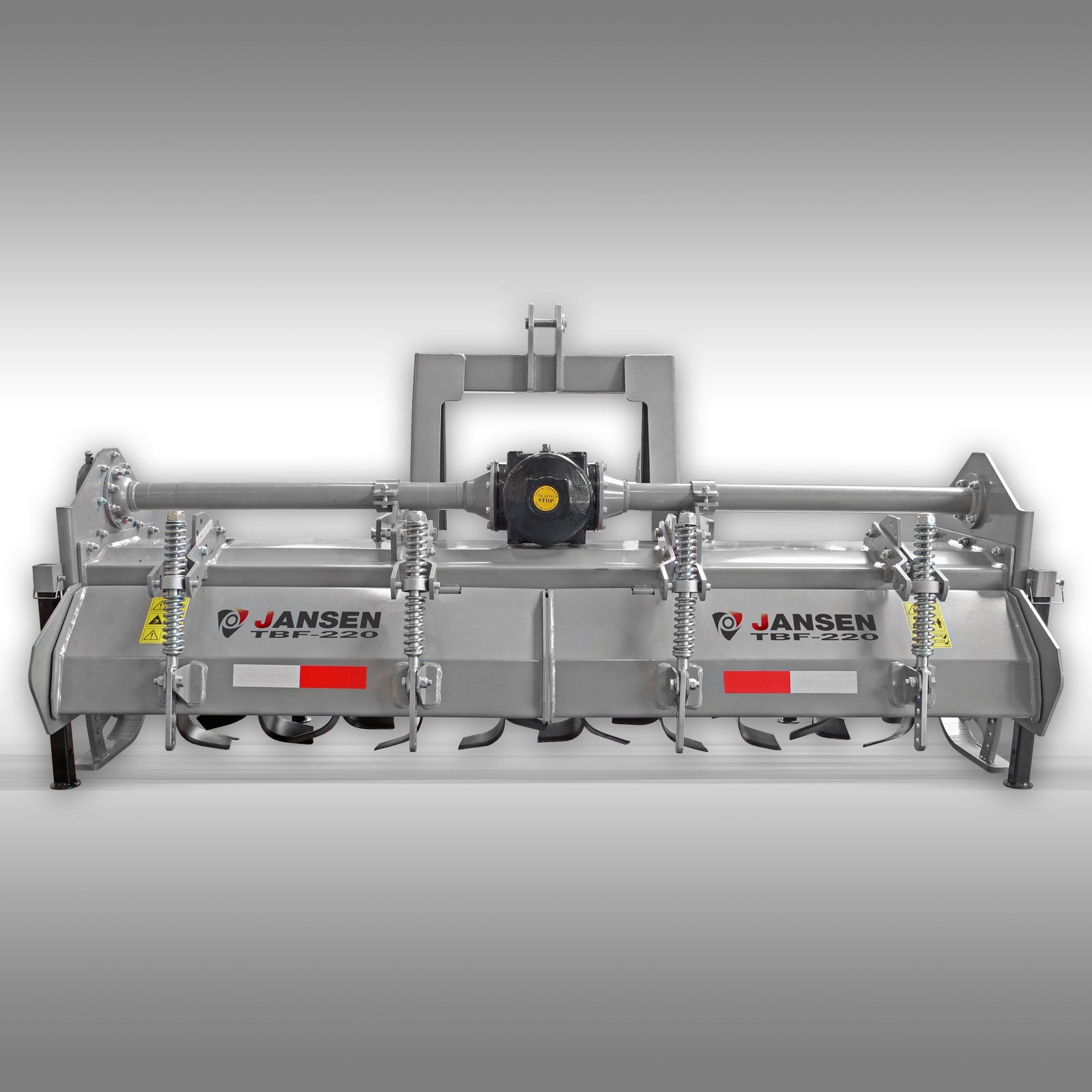 Traktorfräse Jansen TBF-220, Bodenfräse, Heckfräse, Ackerfräse. 2,20 m