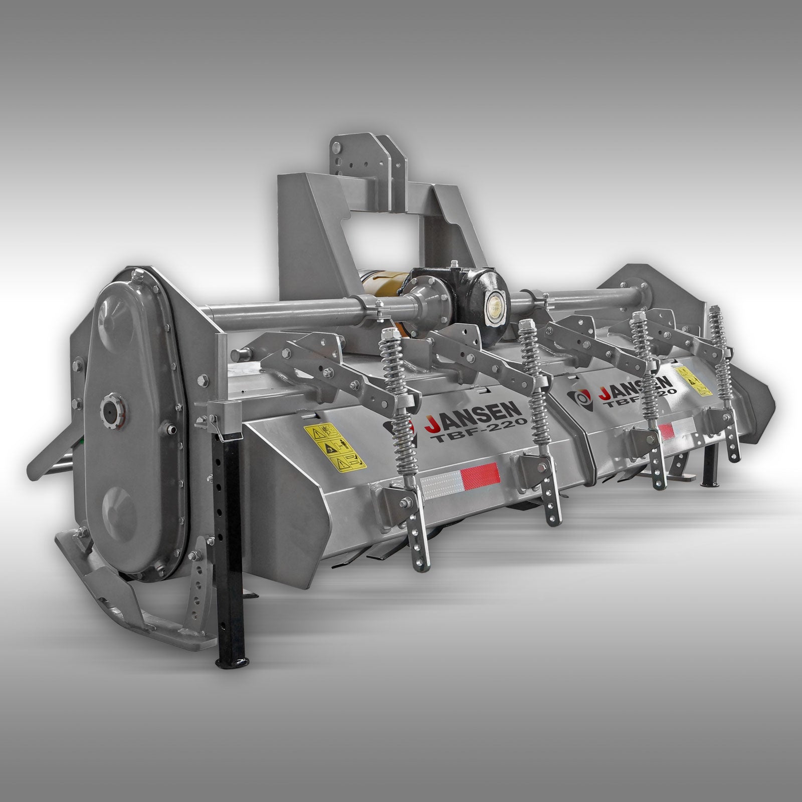 Traktorfräse Jansen TBF-220, Bodenfräse, Heckfräse, Ackerfräse. 2,20 m