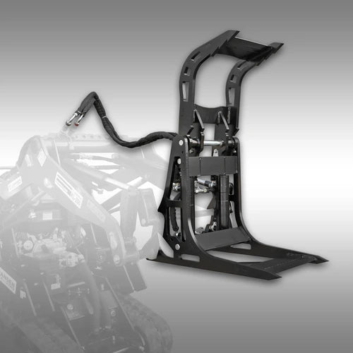 Jansen Holzverladezange für Kompaktlader Jansen KL-200, Skid Steer, Holzgreifer