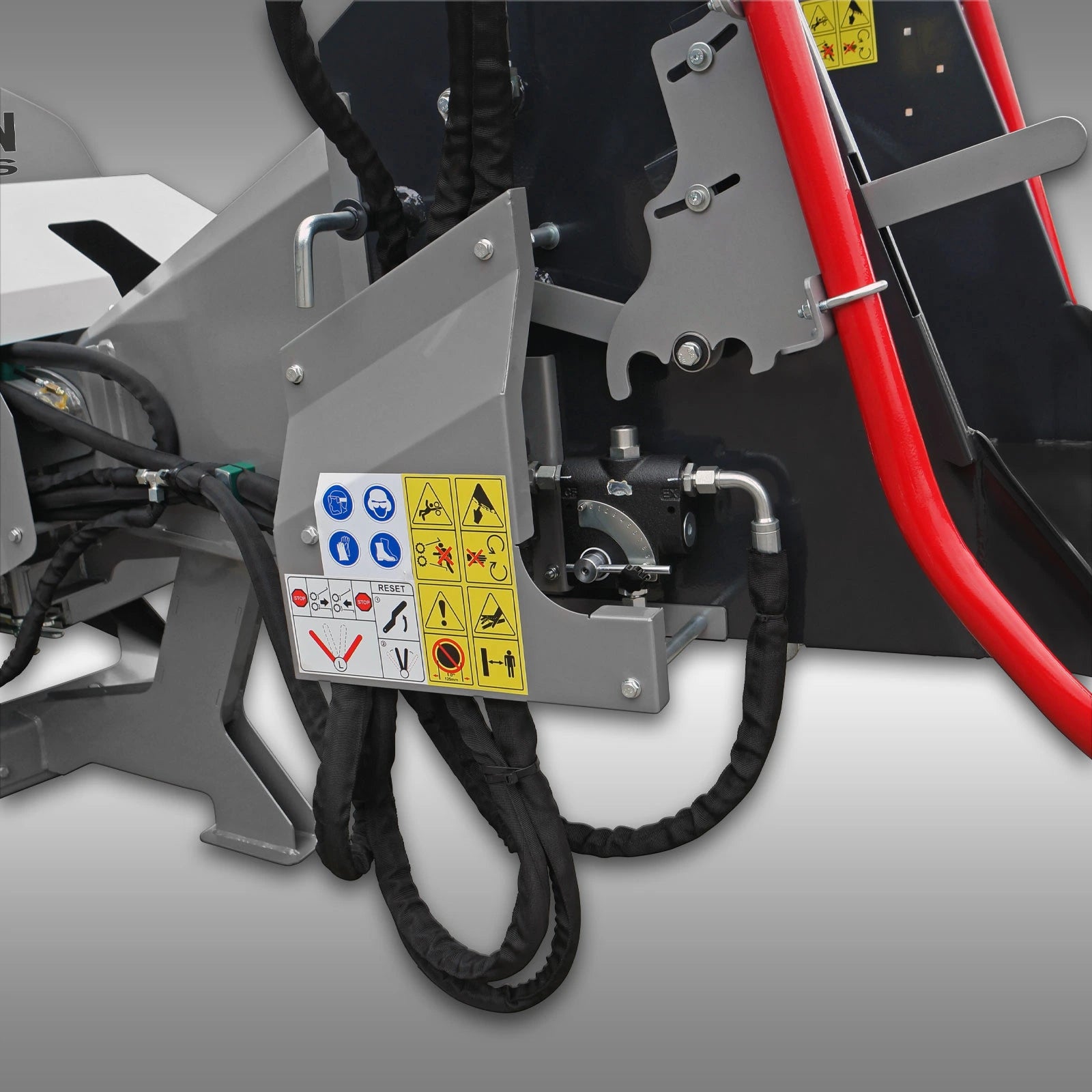 Schredder Jansen JX-72RS - Häcksler Holzhäcksler Holzschredder Traktor