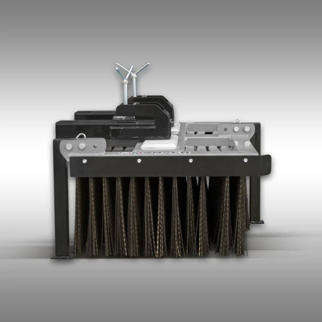 Blockbesen Jansen BB-100, Anbaubesen, Staplerbesen, Staplerzinken