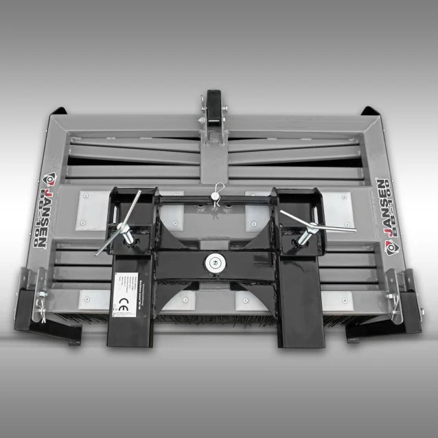 Blockbesen Jansen BB-100, Anbaubesen, Staplerbesen, Staplerzinken