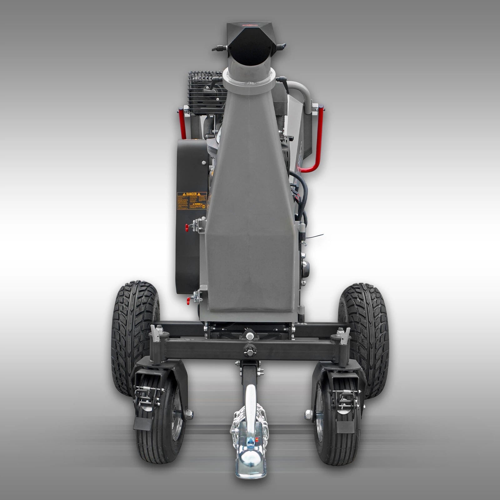 Jansen Schredder GTS-3000, Gartenschredder, Gartenhäcksler, 15 PS