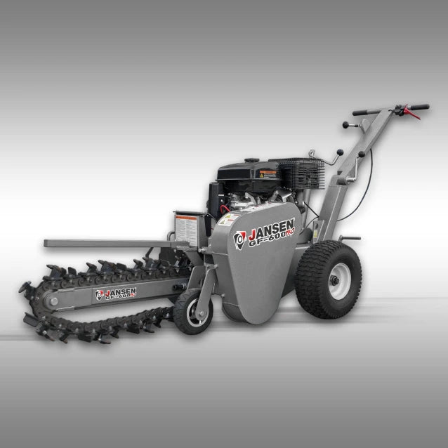 Jansen Grabenfräse Jansen GF-600pro, 13,5 PS, Kabelfräse, Schachtfräse