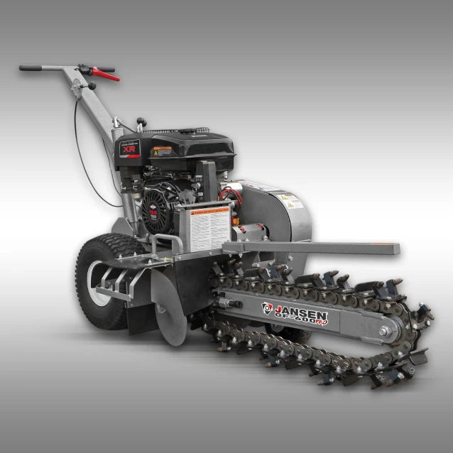 Jansen Grabenfräse Jansen GF-600pro, 13,5 PS, Kabelfräse, Schachtfräse