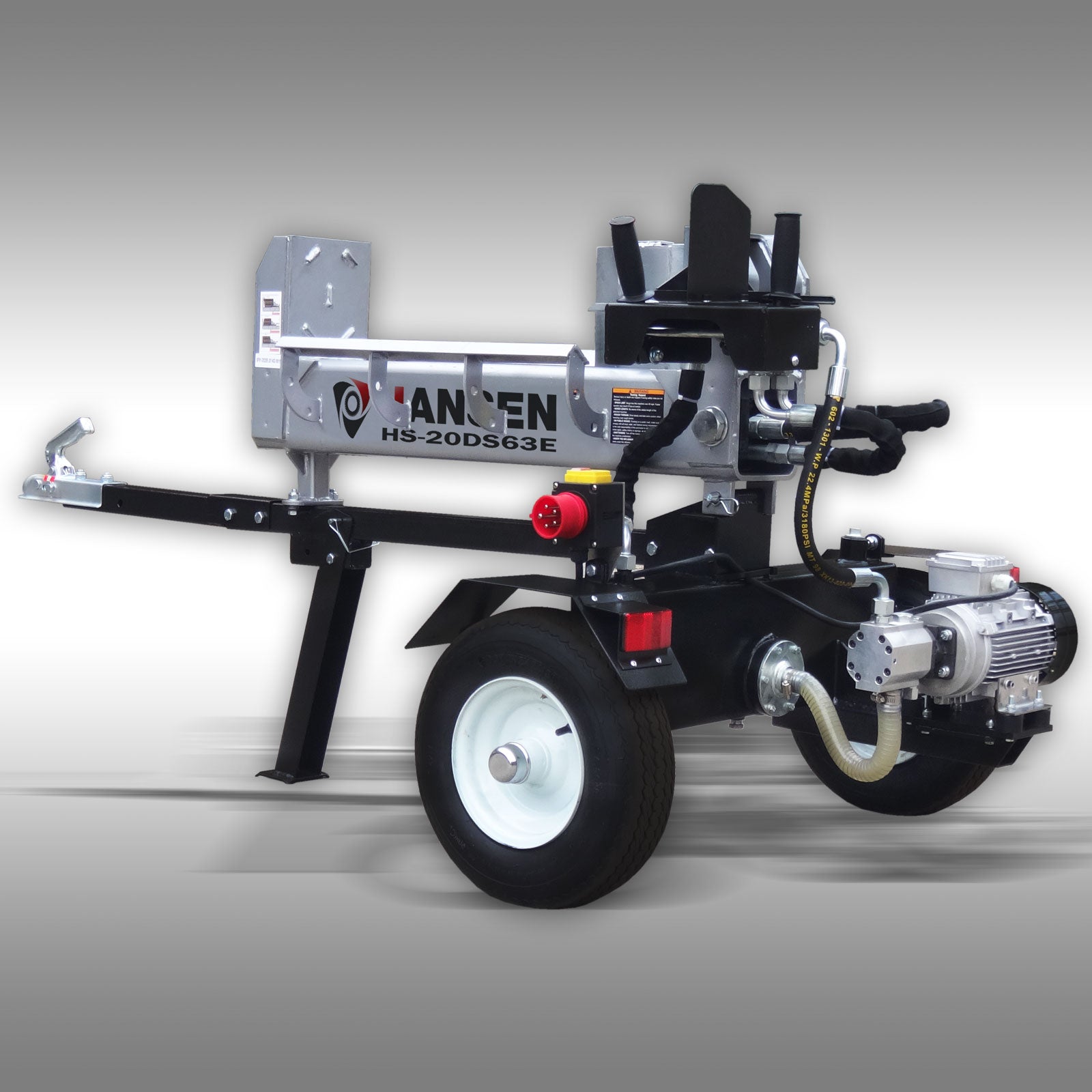 Holzspalter Jansen HS-20DS63E Elektromotor, 20 t, 60 cm, Doppelspalter