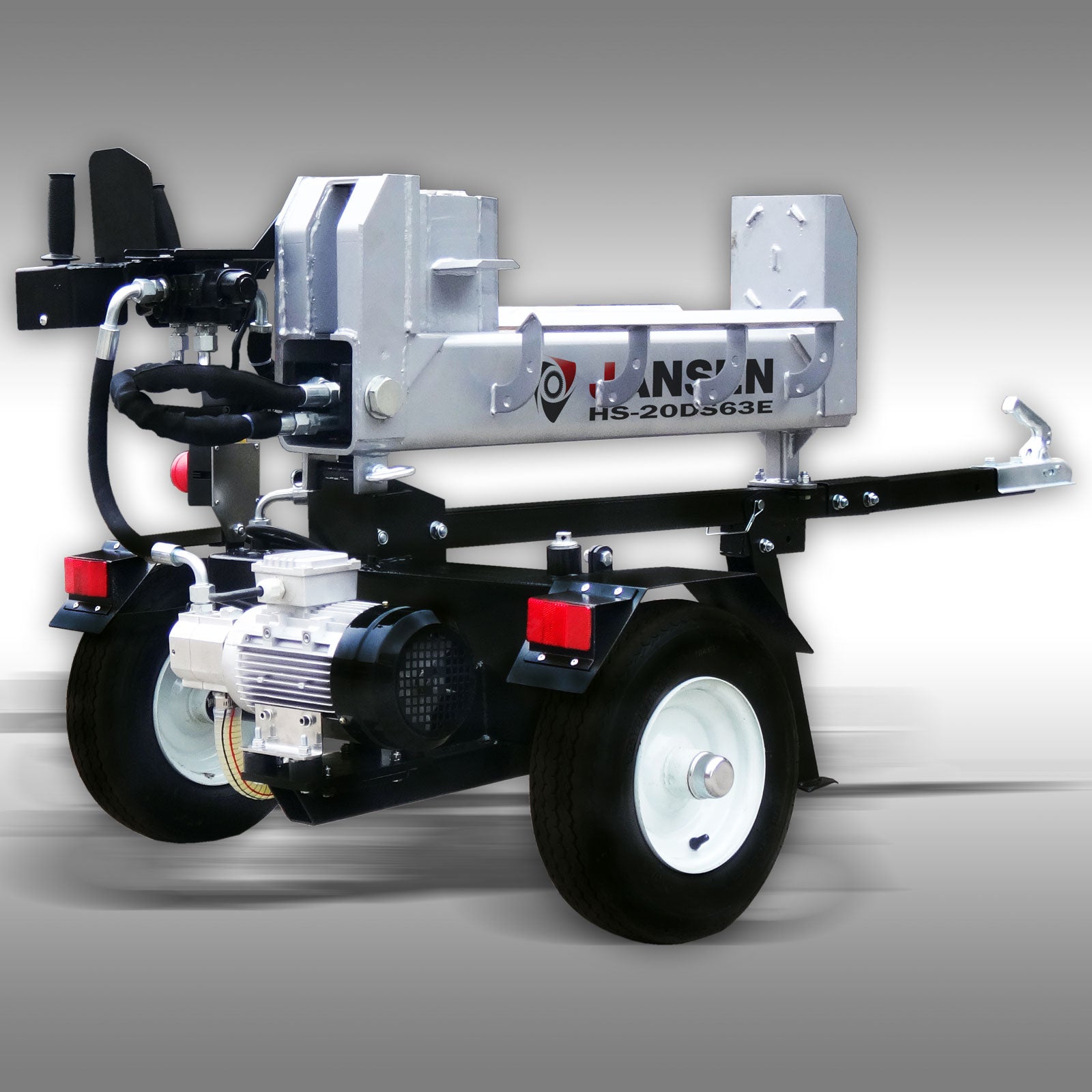 Holzspalter Jansen HS-20DS63E Elektromotor, 20 t, 60 cm, Doppelspalter