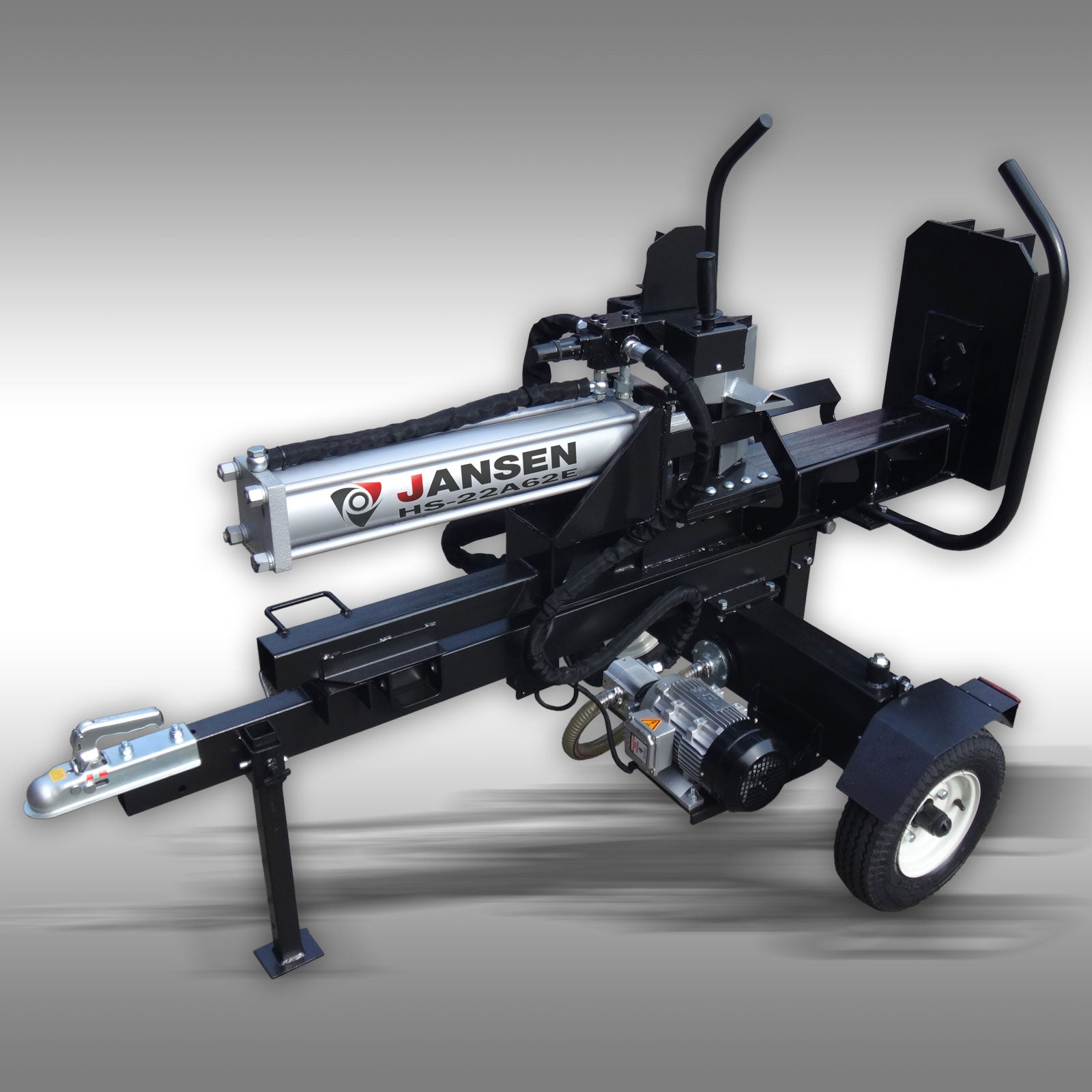 Holzspalter Jansen HS-22A62E Elektromotor, 22t, 62cm, stehend+liegend
