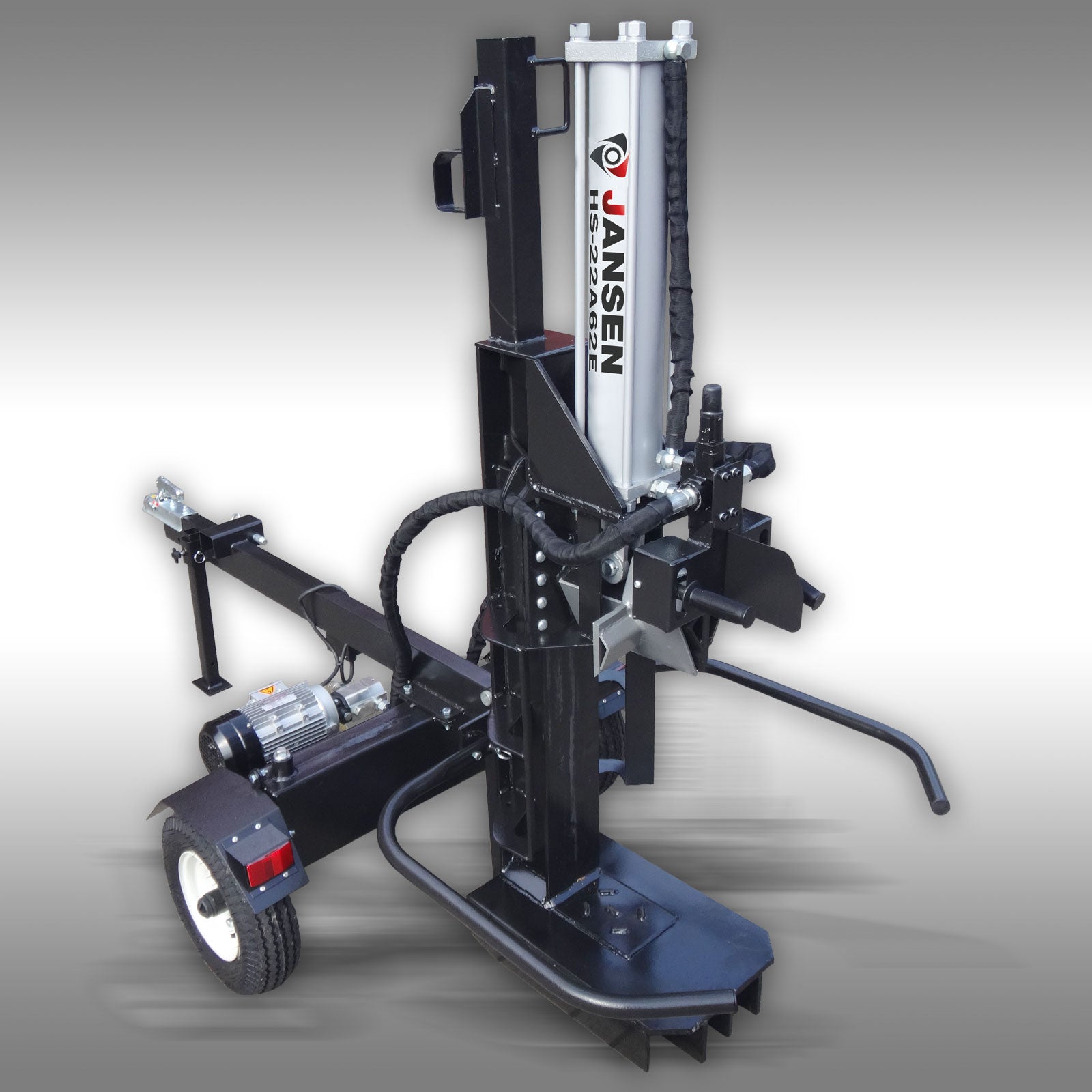 Holzspalter Jansen HS-22A62E Elektromotor, 22t, 62cm, stehend+liegend