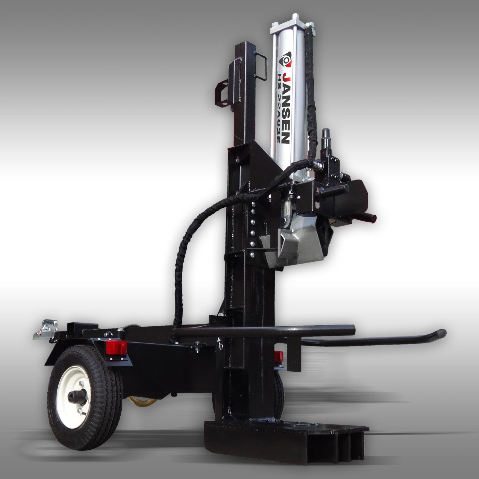 Holzspalter Jansen HS-22A62E Elektromotor, 22t, 62cm, stehend+liegend