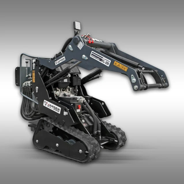 Jansen Kompaktlader KL-200, Stand-On Skid Steer, Multilader, Raupen