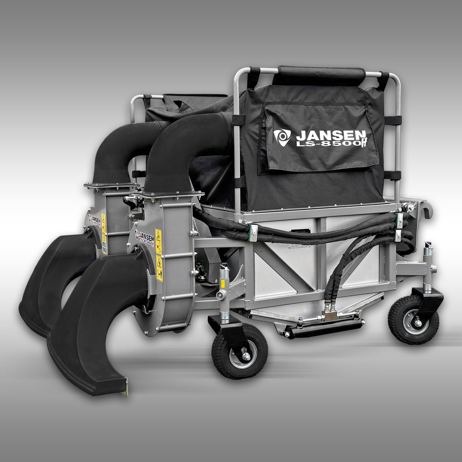 Laubsauger Jansen LS-8500H, hydraulisch, Euroaufnahme, Frontlader, 1,5m