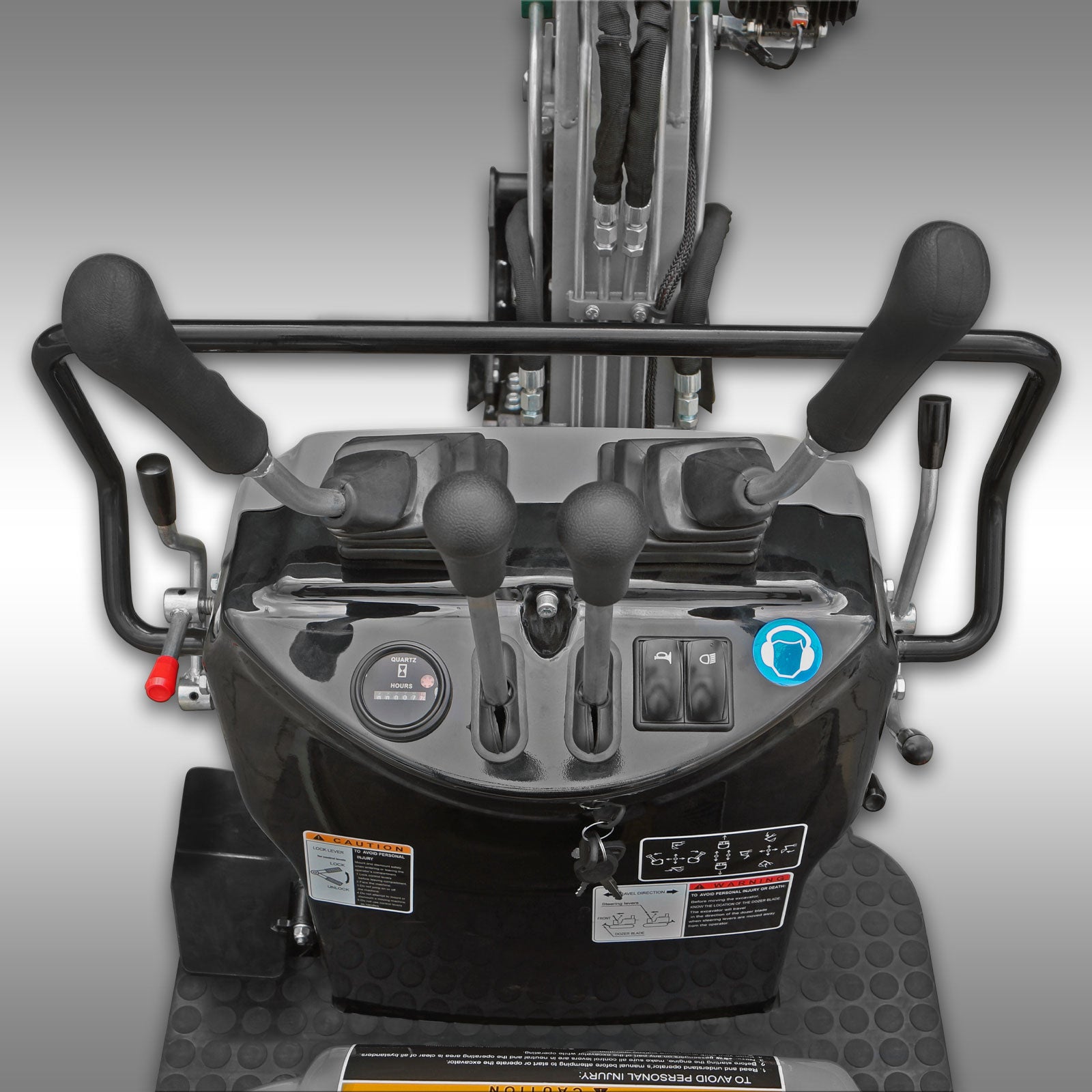 Minibagger Jansen MB-800, Kompaktbagger, Benzin, Komplett-Set