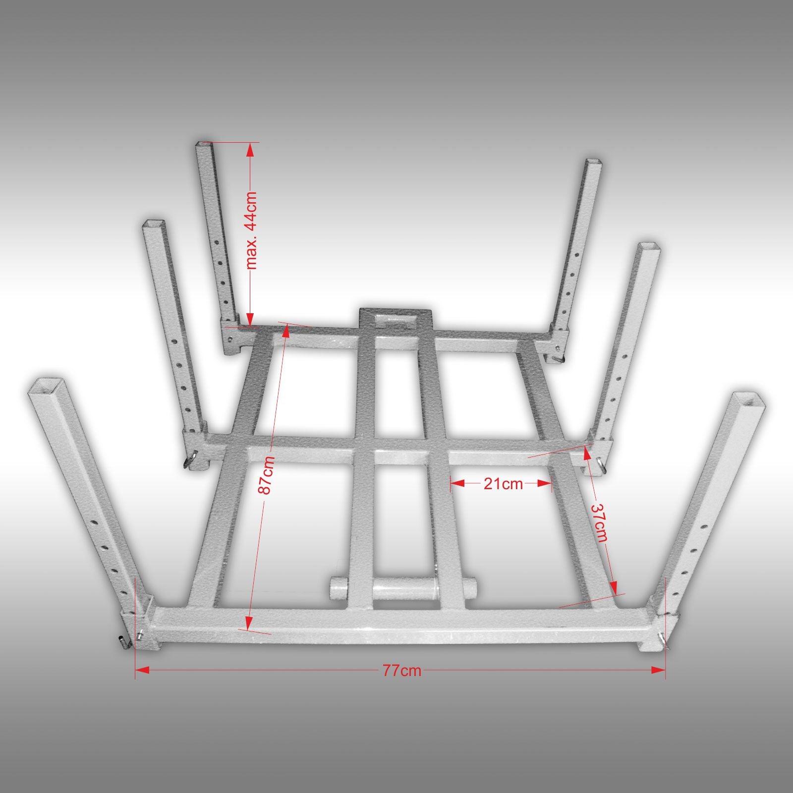 Rungengestell für Raupendumper Jansen RD-200, RD-300 und RD-500