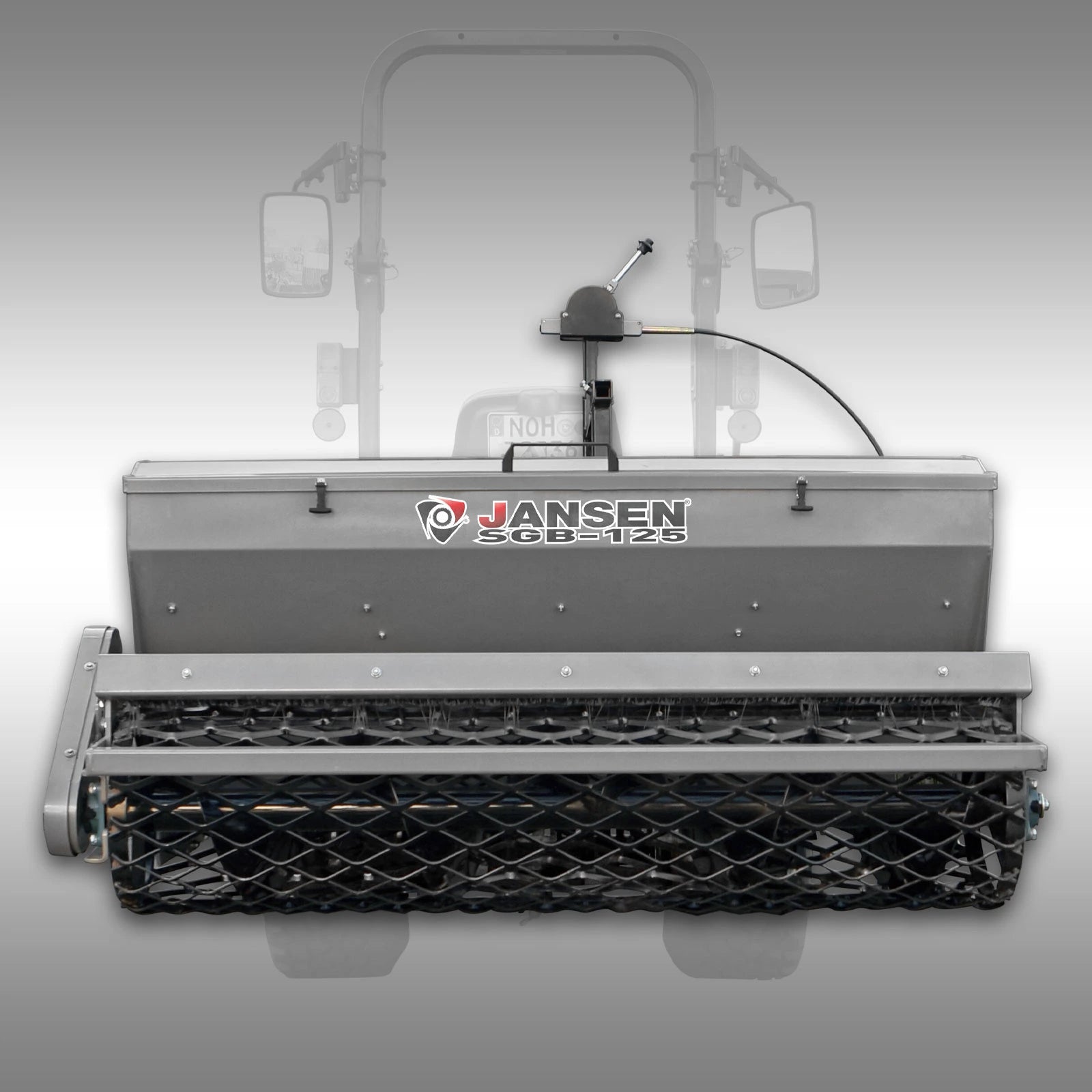 Saatgutbehälter JANSEN SGB-125, Saatkasten für Umkehrfräse UKF-125