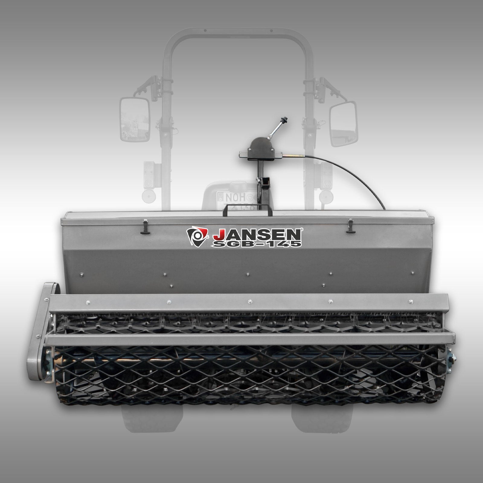 Saatgutbehälter JANSEN SGB-145, Saatkasten für Umkehrfräse UKF-145