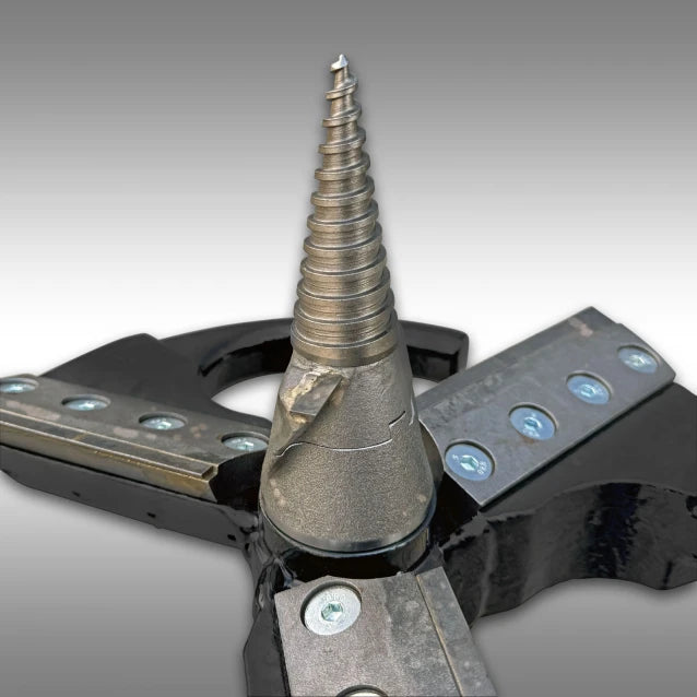 Jansen Schälaufsatz für Kegelspalter JSK-500, Stubbenfräse, Wurzelfräse