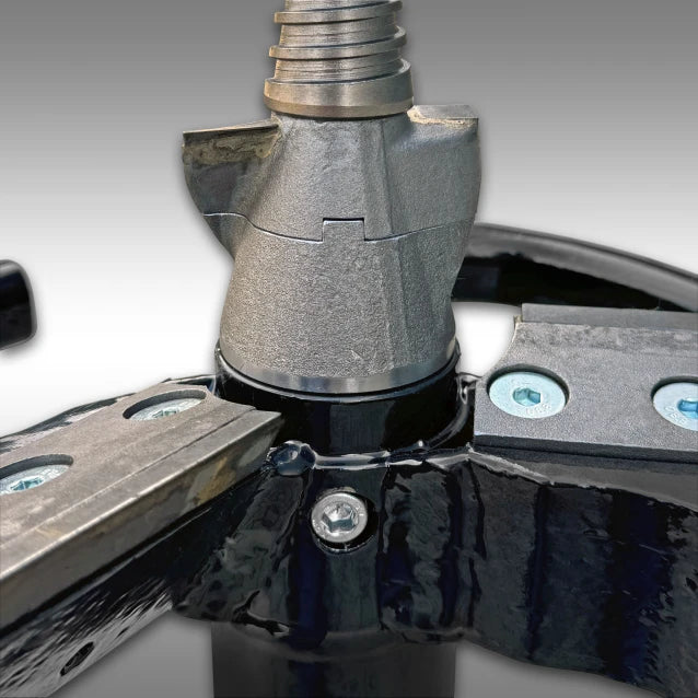 Jansen Schälaufsatz für Kegelspalter JSK-500, Stubbenfräse, Wurzelfräse