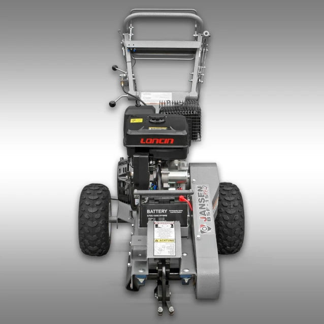 Jansen Stubbenfräse BSF-15pro, Baumstumpffräse, Wurzelfräse, 15 PS E-Start