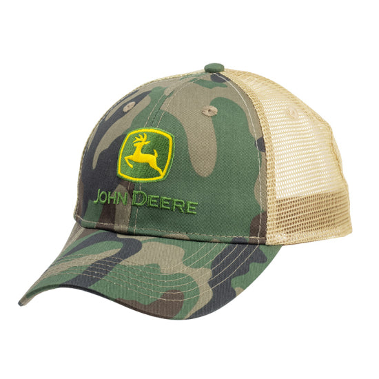 John Deere Camouflage Truckerkappe