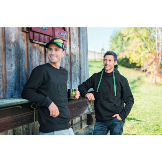 John Deere Kapuzensweatshirt mit geprägtem Logo