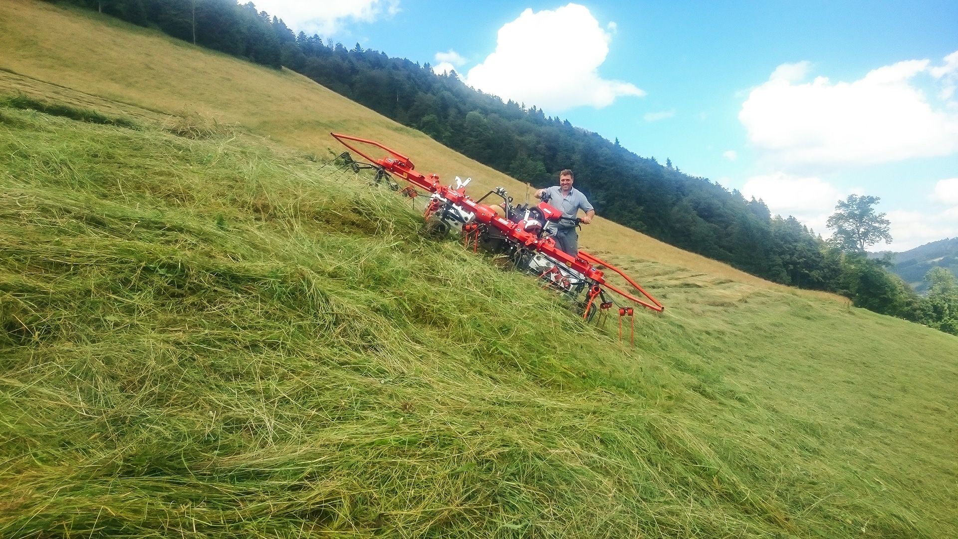Köppl Kreiselheuer 340 mit Anbaubock