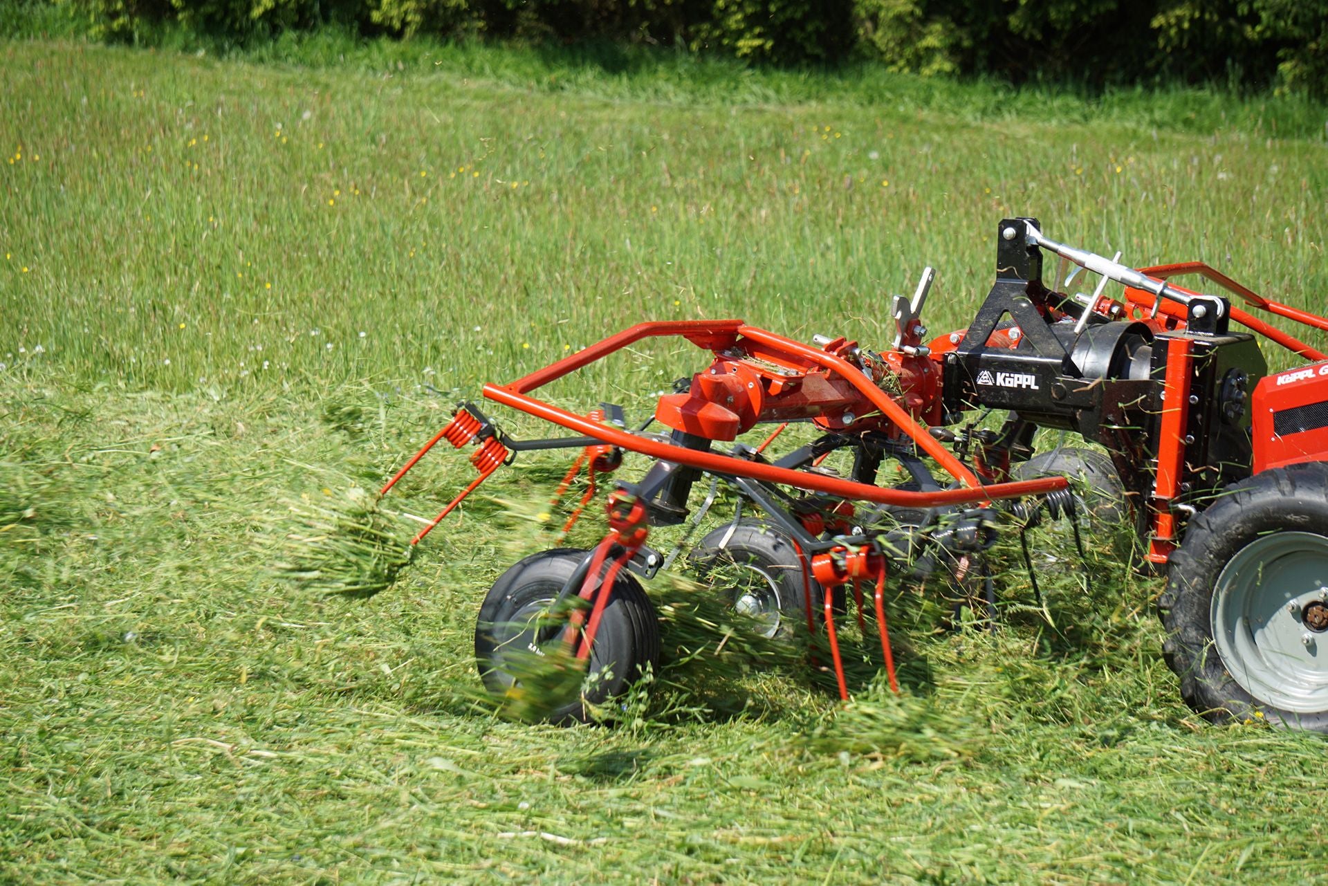 Köppl Kreiselheuer 340 mit Anbaubock