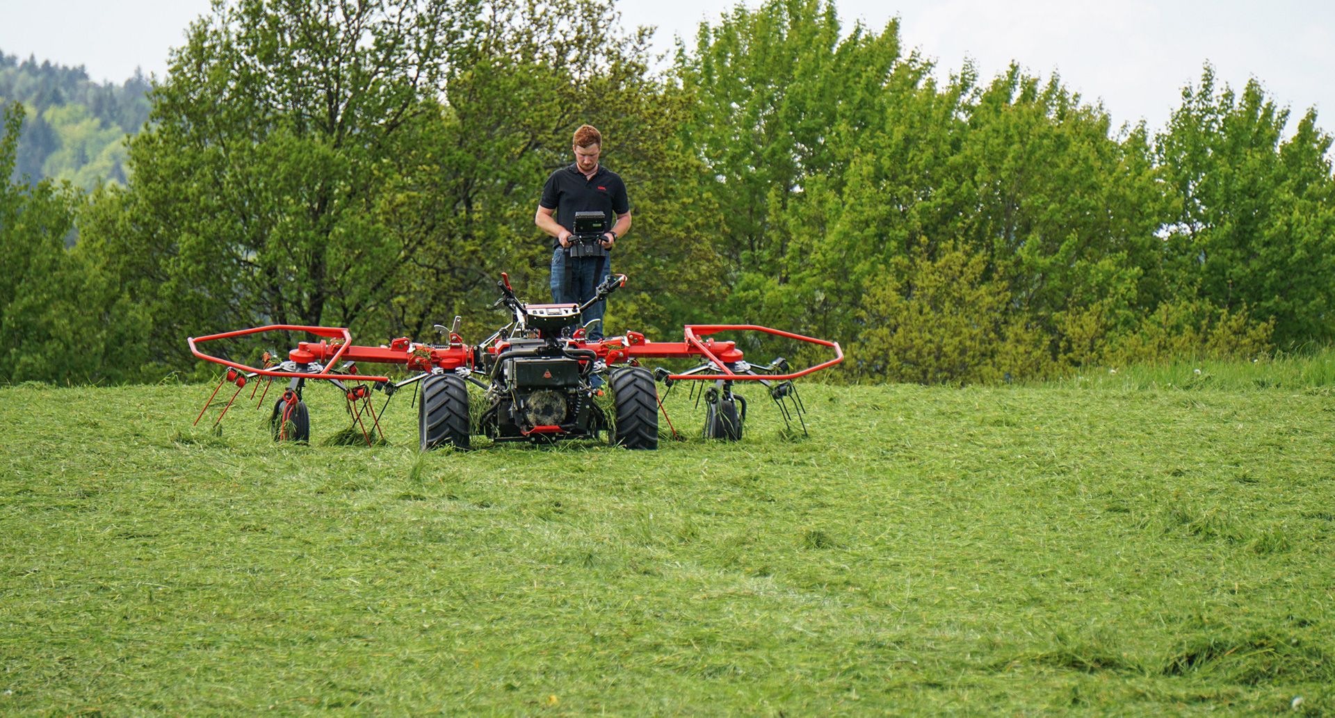 Köppl Kreiselheuer 340 mit Anbaubock