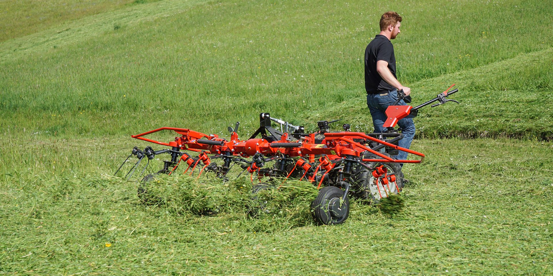 Köppl Kreiselheuer 340 mit Anbaubock