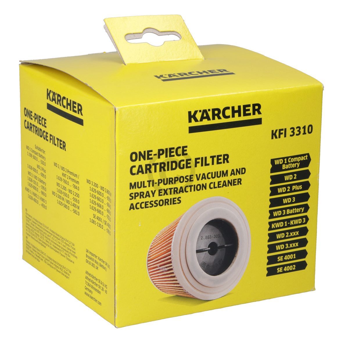 Kärcher Filterzylinder KFI 3310 für Mehrzwecksauger