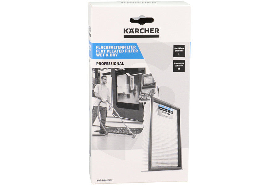 Kärcher Flachfaltenfilter Staubklasse M/L