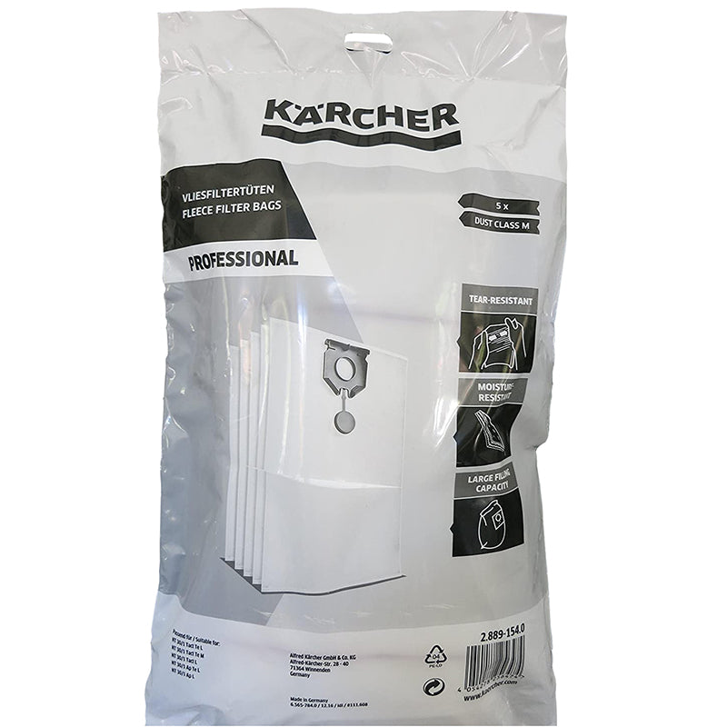 Kärcher Vliesfiltertüten NT 30/1