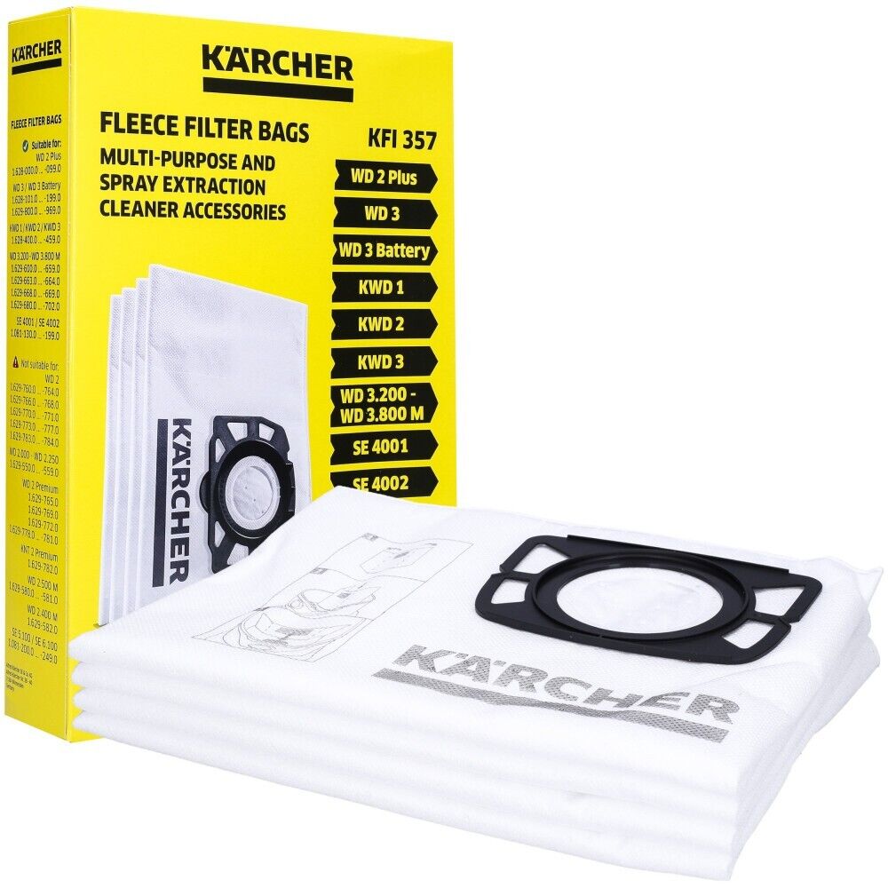 Kärcher Vliesfilterbeutel KFI 357