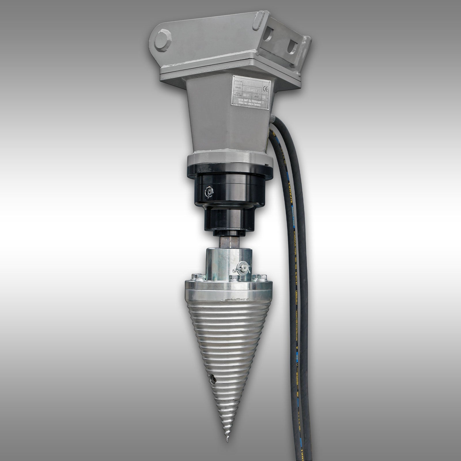 Kegelspalter Jansen JSK-500-MS03, Spaltkegel, Drillkegel, Holzspalter