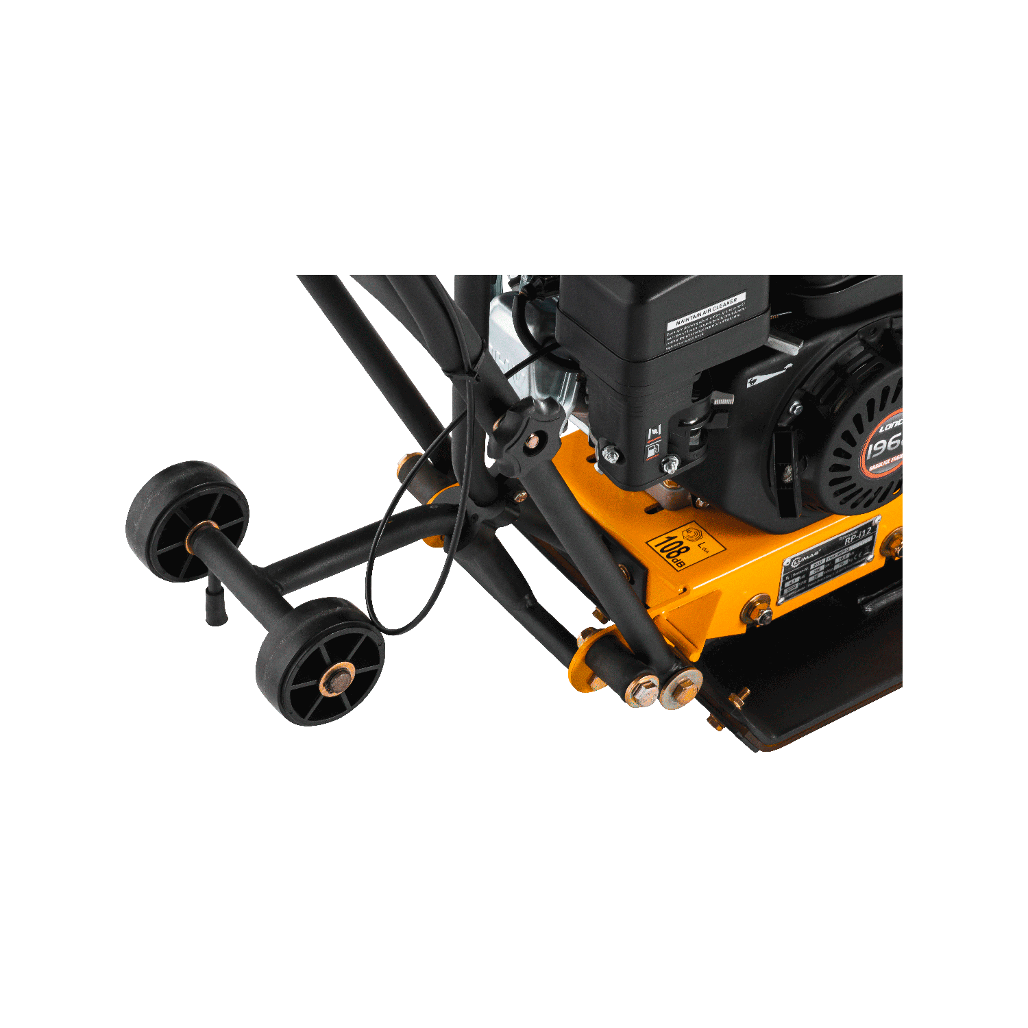 Lumag Benzin-Rüttelplatte RPI12 (10,5KN)