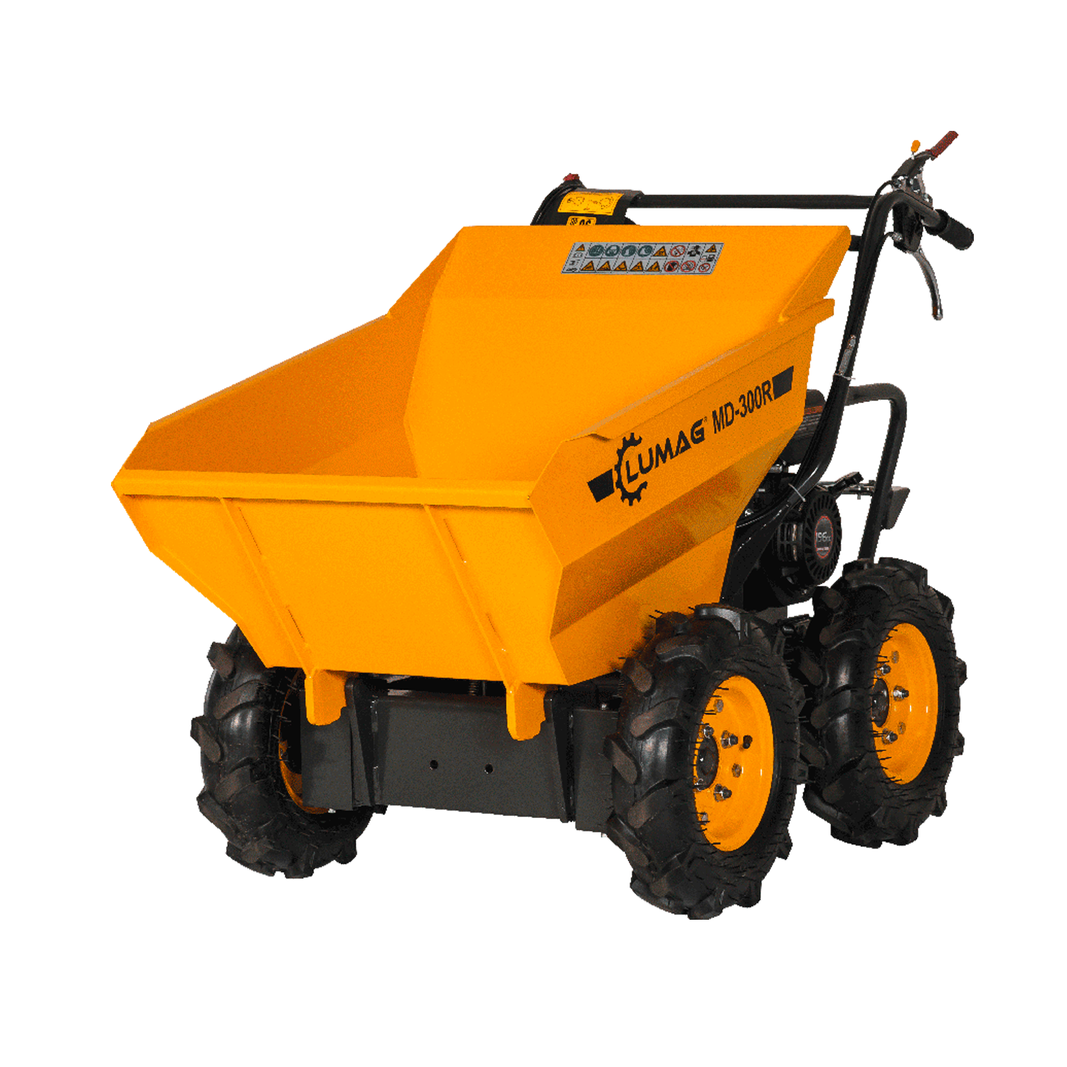Lumag Benzin Raddumper MD300R