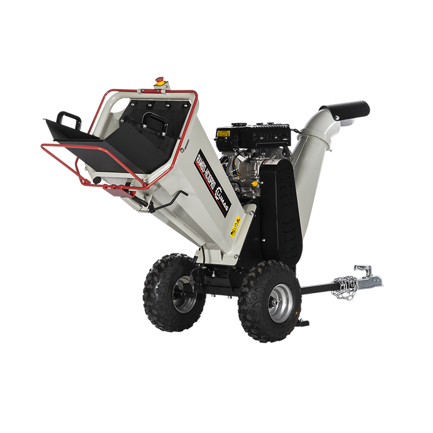 Lumag Benzin Trommelhäcksler RAMBO-HC10 PRO