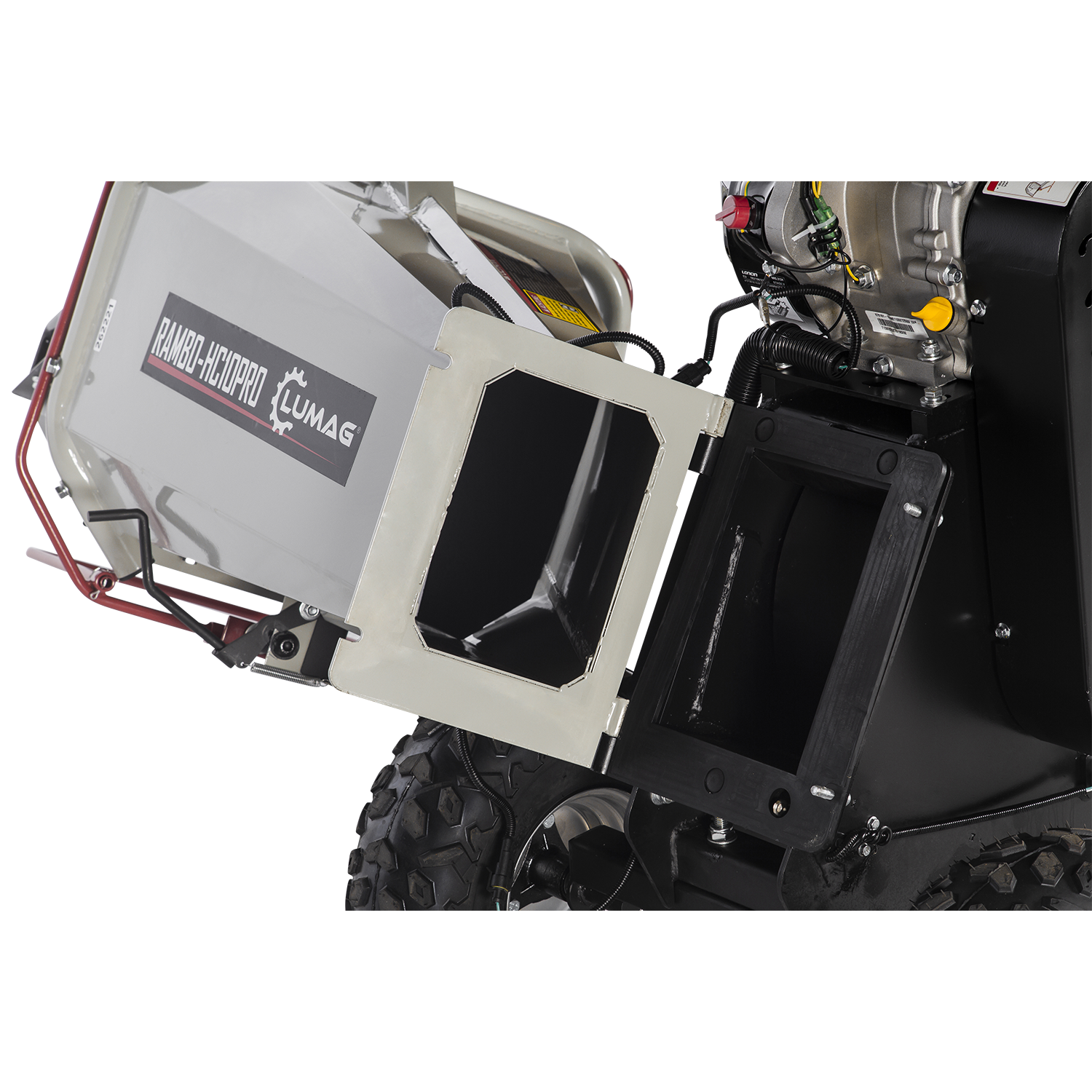 Lumag Benzin Trommelhäcksler RAMBO-HC10 PRO
