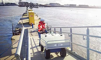 Zallys elektrischer Materialtransportwagen JESPI