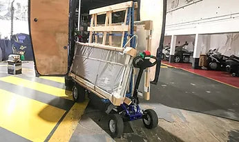 Zallys elektrischer Materialtransportwagen JESPI