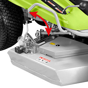 Grillo Aufsitzmäher Doppelfunktion: Mulchen & Heckauswurf MD 28 AWD