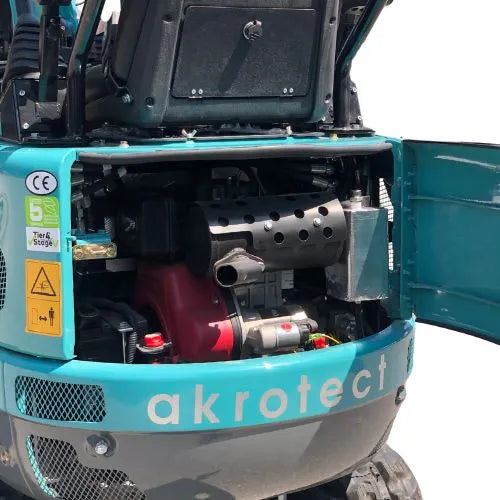 Akrotect Bagger AK 100-2 mit und ohne Verstellfahrwerk
