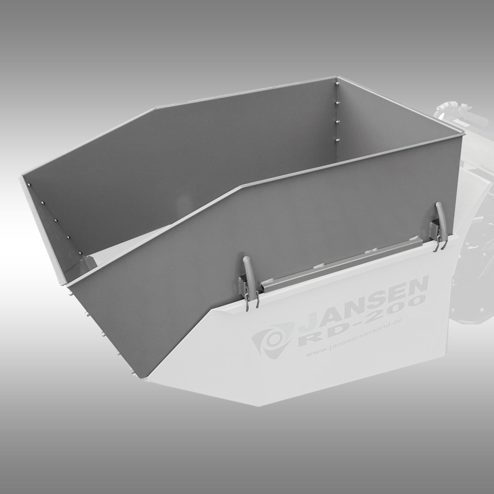 Muldenaufsatz für Raupendumper Jansen RD-200, RD-300 und RD-500