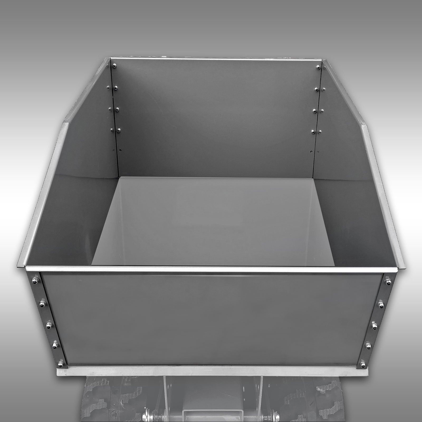 Muldenaufsatz für Raupendumper Jansen RD-200, RD-300 und RD-500