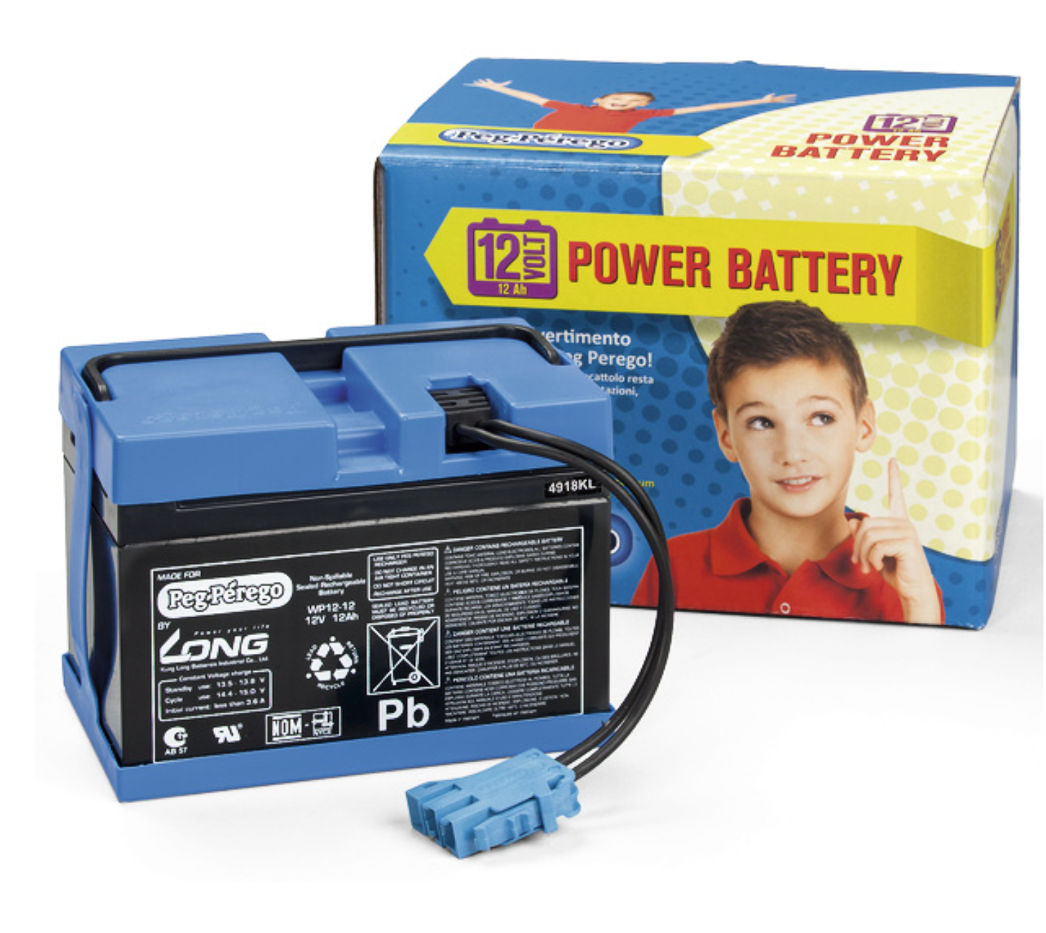 Peg Perego 12V - 12AH Battery