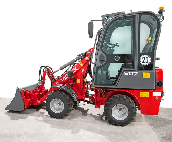 Wematik Radlader 807 mit Kabine, Hoflader, Kompaktlader